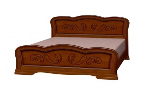 КАРИНА-8 Кровать из массива (Орех) в Ижевске - izhevsk.ok-mebel.com | фото 2
