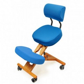 Коленный стул со спинкой Smartstool KW02В + Чехлы в Ижевске - izhevsk.ok-mebel.com | фото 2