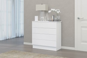 Комод Фаворит-3 (Белый текстурный) в Ижевске - izhevsk.ok-mebel.com | фото