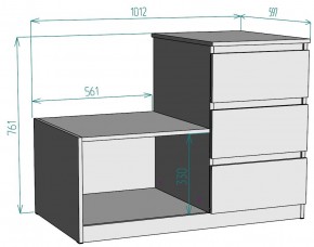 Комод Мальта K207 в Ижевске - izhevsk.ok-mebel.com | фото 2