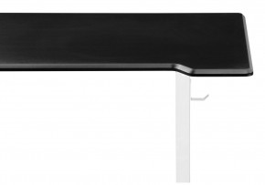 Компьютерный стол Маркос с механизмом подъема 140х80х75 черная шагрень / белый в Ижевске - izhevsk.ok-mebel.com | фото 8
