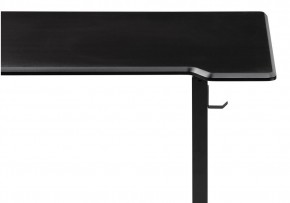 Компьютерный стол Маркос с механизмом подъема 140х80х75 черный / шагрень черная в Ижевске - izhevsk.ok-mebel.com | фото 8