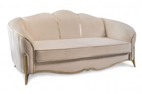 Комплект мягкой мебели Lara 3-1-1 с раскладным механизмом (бежевый/золото) в Ижевске - izhevsk.ok-mebel.com | фото 2
