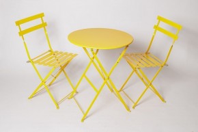 Комплект садовой мебели OTS-001R (стол + 2 стула) металл в Ижевске - izhevsk.ok-mebel.com | фото 3