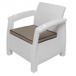 Комплект уличной мебели Yalta Terrace Set (Ялта) белый в Ижевске - izhevsk.ok-mebel.com | фото 7