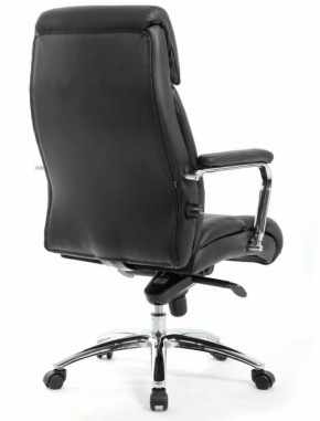 Кресло BRABIX PREMIUM "Phaeton EX-502" (кожа с компаньоном, хром, черное) 530882 в Ижевске - izhevsk.ok-mebel.com | фото 4