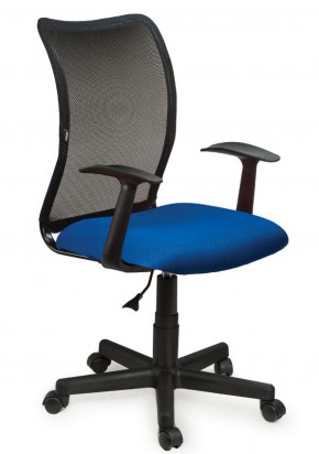 Кресло BRABIX "Spring MG-307", с подлокотниками, комбинированное синее/черное TW, 531404 в Ижевске - izhevsk.ok-mebel.com | фото 1