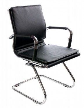 Кресло для посетителя Бюрократ CH-993-Low-V/Black на черный в Ижевске - izhevsk.ok-mebel.com | фото