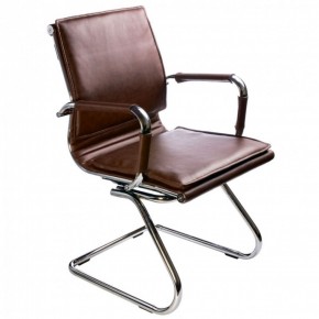 Кресло для посетителя Бюрократ CH-993-Low-V/Brown коричневый в Ижевске - izhevsk.ok-mebel.com | фото 1