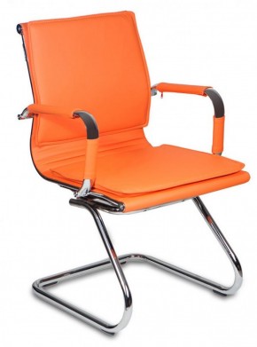 Кресло для посетителя Бюрократ CH-993-Low-V/orange оранжевый в Ижевске - izhevsk.ok-mebel.com | фото 1