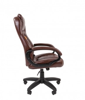 Кресло для руководителя  CHAIRMAN 432 (Экокожа коричневая) в Ижевске - izhevsk.ok-mebel.com | фото 3