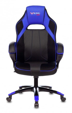 Кресло игровое Бюрократ VIKING 2 AERO BLUE черный/синий в Ижевске - izhevsk.ok-mebel.com | фото 2