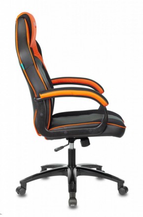 Кресло игровое Бюрократ VIKING 2 AERO ORANGE черный/оранжевый в Ижевске - izhevsk.ok-mebel.com | фото 3