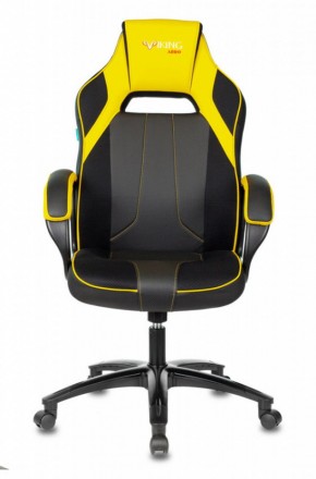 Кресло игровое Бюрократ VIKING 2 AERO YELLOW черный/желтый в Ижевске - izhevsk.ok-mebel.com | фото 2