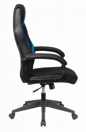 Кресло игровое Бюрократ VIKING 3 AERO BLUE черный/синий в Ижевске - izhevsk.ok-mebel.com | фото 3