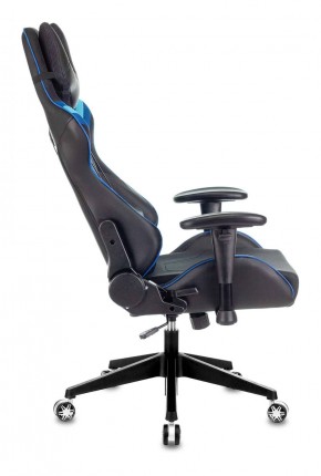 Кресло игровое Бюрократ VIKING 4 AERO BLUE черный/синий в Ижевске - izhevsk.ok-mebel.com | фото 2