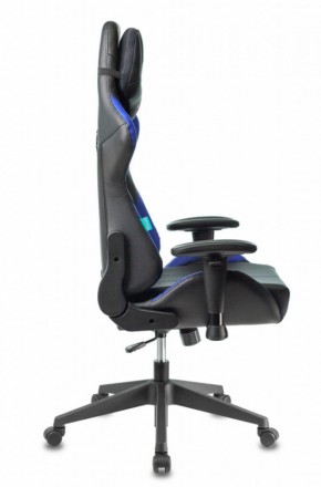 Кресло игровое Бюрократ VIKING 5 AERO BLUE черный/синий в Ижевске - izhevsk.ok-mebel.com | фото 5