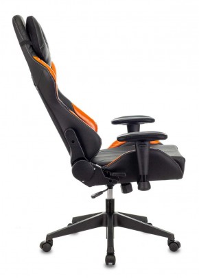 Кресло игровое Бюрократ VIKING 5 AERO ORANGE черный/оранжевый в Ижевске - izhevsk.ok-mebel.com | фото 2