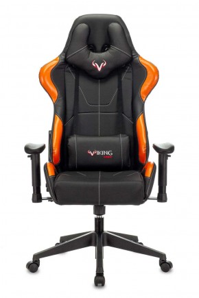 Кресло игровое Бюрократ VIKING 5 AERO ORANGE черный/оранжевый в Ижевске - izhevsk.ok-mebel.com | фото 3