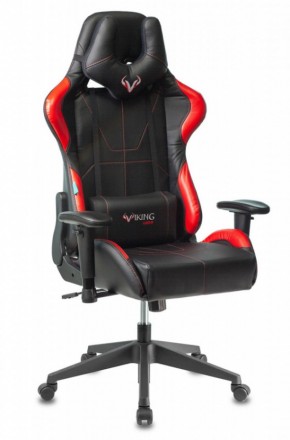 Кресло игровое Бюрократ VIKING 5 AERO RED черный/красный в Ижевске - izhevsk.ok-mebel.com | фото