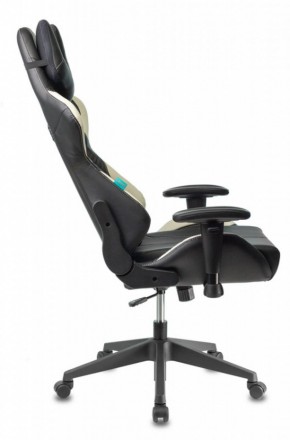Кресло игровое Бюрократ VIKING 5 AERO WHITE черный/белый в Ижевске - izhevsk.ok-mebel.com | фото 2