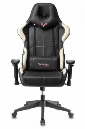 Кресло игровое Бюрократ VIKING 5 AERO WHITE черный/белый в Ижевске - izhevsk.ok-mebel.com | фото 3