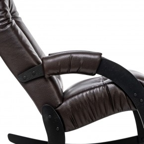 Кресло-качалка Модель 67 Венге, к/з Vegas Lite Amber в Ижевске - izhevsk.ok-mebel.com | фото 5