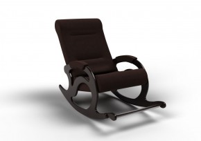 Кресло-качалка Тироль 12-Т-ГР (ткань/венге) ГРАФИТ в Ижевске - izhevsk.ok-mebel.com | фото