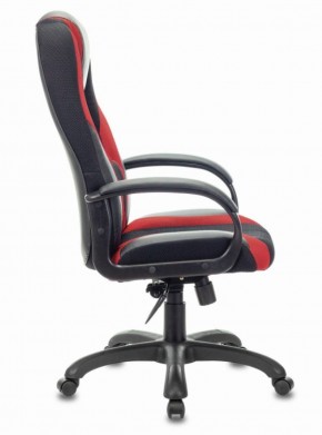Кресло компьютерное BRABIX PREMIUM "Rapid GM-102" (экокожа/ткань, черное/красное) 532107 в Ижевске - izhevsk.ok-mebel.com | фото 3