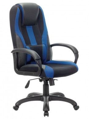 Кресло компьютерное BRABIX PREMIUM "Rapid GM-102" (экокожа/ткань, черное/синее) 532106 в Ижевске - izhevsk.ok-mebel.com | фото