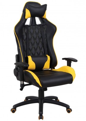 Кресло компьютерное BRABIX "GT Master GM-110" (черное/желтое) 531927 в Ижевске - izhevsk.ok-mebel.com | фото