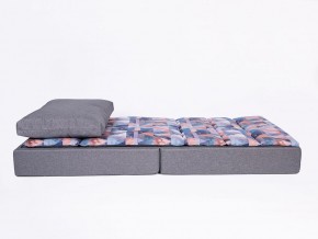 Кресло-кровать бескаркасное Харви (коричневый-геометрия браун) в Ижевске - izhevsk.ok-mebel.com | фото 3
