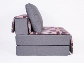 Кресло-кровать бескаркасное Харви (серый-сноу манго) в Ижевске - izhevsk.ok-mebel.com | фото 3