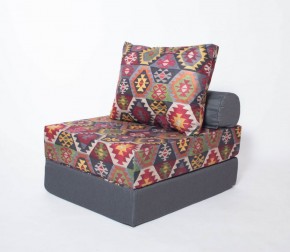 Кресло-кровать-пуф бескаркасное Прайм (мехико серый-графит) в Ижевске - izhevsk.ok-mebel.com | фото 2