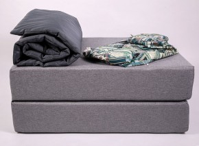 Кресло-кровать-пуф бескаркасное Прайм (мехико серый-графит) в Ижевске - izhevsk.ok-mebel.com | фото 5