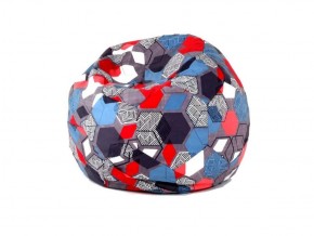 Кресло-мешок Мяч M (Geometry Slate) в Ижевске - izhevsk.ok-mebel.com | фото