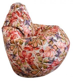 Кресло-мешок Цветы L в Ижевске - izhevsk.ok-mebel.com | фото