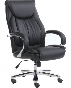 Кресло офисное BRABIX PREMIUM "Advance EX-575" (хром, экокожа, черное) 531825 в Ижевске - izhevsk.ok-mebel.com | фото