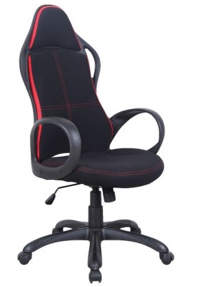 Кресло офисное BRABIX PREMIUM "Force EX-516" (ткань черное/вставки красные) 531571 в Ижевске - izhevsk.ok-mebel.com | фото 1