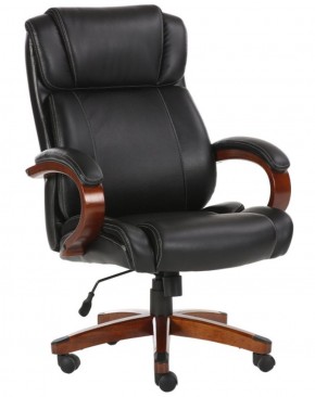 Кресло офисное BRABIX PREMIUM "Magnum EX-701" (дерево, рециклированная кожа, черное) 531827 в Ижевске - izhevsk.ok-mebel.com | фото 1