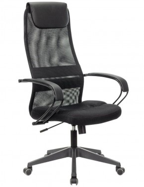 Кресло офисное BRABIX PREMIUM "Stalker EX-608 PL" (ткань-сетка/кожзам, черное) 532090 в Ижевске - izhevsk.ok-mebel.com | фото