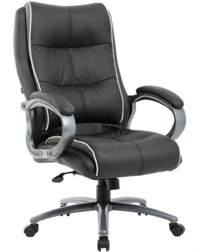 Кресло офисное BRABIX PREMIUM "Strong HD-009" (экокожа черная, ткань серая) 531945 в Ижевске - izhevsk.ok-mebel.com | фото