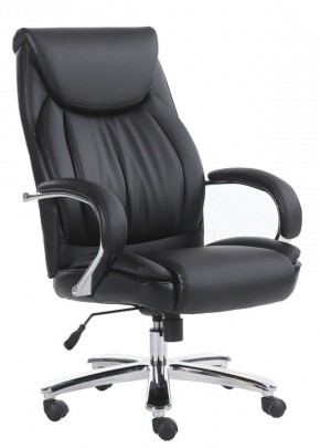 Кресло офисное BRABIX "Advance EX-575" (хром/экокожа/черное) 531825 в Ижевске - izhevsk.ok-mebel.com | фото 1