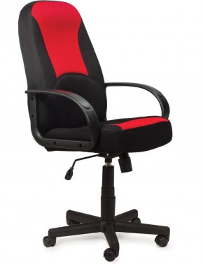 Кресло офисное BRABIX "City EX-512", ткань черная/красная, TW, 531408 в Ижевске - izhevsk.ok-mebel.com | фото