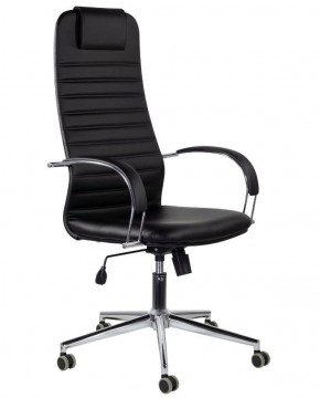 Кресло офисное BRABIX "Pilot EX-610 CH" premium (черное/кожзам) 532418 в Ижевске - izhevsk.ok-mebel.com | фото