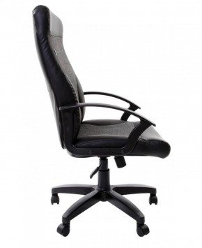 Кресло офисное BRABIX "Trust EX-535" (экокожа/черная/ткань серая) 531383 в Ижевске - izhevsk.ok-mebel.com | фото 4