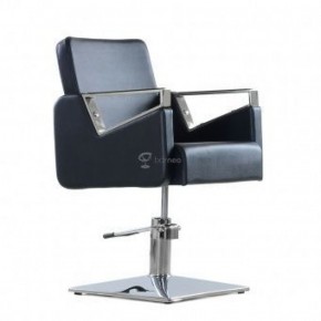 Кресло парикмахерское Barneo 6300V5 черное в Ижевске - izhevsk.ok-mebel.com | фото 1
