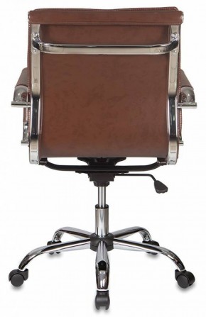 Кресло руководителя Бюрократ CH-993-LOW/BROWN коричневый в Ижевске - izhevsk.ok-mebel.com | фото 4