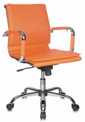 Кресло руководителя Бюрократ CH-993-LOW/ORANGE оранжевый в Ижевске - izhevsk.ok-mebel.com | фото