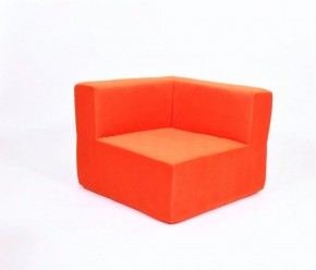 Кресло-угловое-модуль бескаркасное Тетрис 30 (Оранжевый) в Ижевске - izhevsk.ok-mebel.com | фото